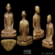 หลวงพ่อเดิม รุ่นแรก พิมพ์ 4 พ.ศ. 2482 เนื้อทองเหลือง 