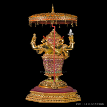 พระพิฆเนศวร์ รุ่น นวมหาราช ปี 50 ปิดทองคำแท้