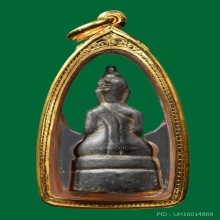พระประธานเล็ก หลวงพ่อเนียม วัดน้อย เลี่ยมทอง