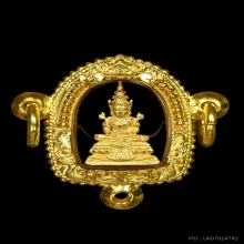 พระแก้วมรกตเนื้อทองคำ ปี2550เลี่ยมทอง3ห่วงครับ