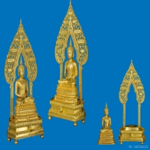 พระบูชานิรันตราย พระจอมเกล้าพระนครเหนือ ปี 2538 