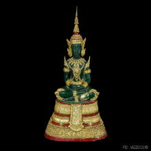 พระแก้วมรกต หน้าตัก 5 นิ้ว สำนักพุทธประทีป 25 ศตวรรษ ปี 2525