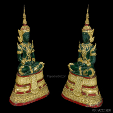 พระแก้วมรกต หน้าตัก 5 นิ้ว สำนักพุทธประทีป 25 ศตวรรษ ปี 2525
