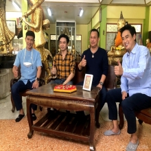ถ่ายทำรายการ ศักดิ์สิทธิ์  คงกระพัน