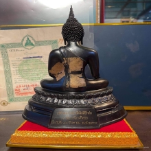 พระบูชา ภปร.ปี2508ขนาดหน้าตัก5นิ้ว(ยุคต้นสามขา)