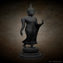 ?พระพุทธรูปยืนปางลีลา วัดโพธาราม ปี๒๕๑๘?