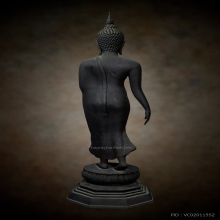 ?พระพุทธรูปยืนปางลีลา วัดโพธาราม ปี๒๕๑๘?