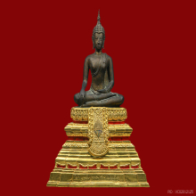 พระพุทธมงคลสมเด็จนางพญางิ้วดำ วัดใหม่บ้านดอน ปี 36 