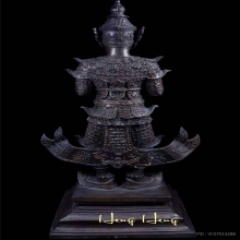 องค์บูชาท้าวเวสสุวรรณ ปี2545 หลวงพ่ออิฏฐ์ วัดจุฬามณี