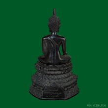 หลวงพ่อดำ หน้าตัก 5 นิ้ว วัดรวกสุทธาราม ปี 2525 