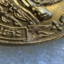 เหรียญหลวงปู่โต๊ะรุ่นเยือนอินเดียปี2519เนื้อทองคำ