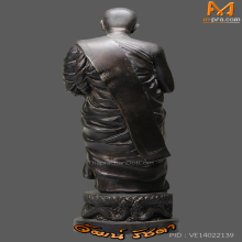 พระบูชายืน ลป.สิม พุทธาจาโร วัดถ้ำผาปล่อง  15 นิ้ว ปี 2535