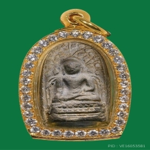 พระบางเขียว สภาพสวย มีหน้าตา ตลับเพชร
