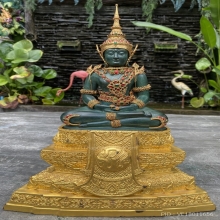 พระพุทธมหามณีรัตนปฏิมากร ภ.ป.ร. รุ่นแรก ปี2547 เนื้อนวโลหะ