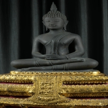พระประธานยิ้มรับฟ้า อนุสรณ์100ปี วัดระฆัง ปี2515