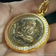 ปิดตาพังพระกาฬ ปี 32 คลุกน้ำมันเสือ นวะพิงค์โกลด์พรายเงิน
