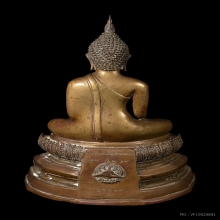 พระบูชาหลวงพ่อทอง วัดเขาตะเครา ปี 2518 (5นิ้ว)