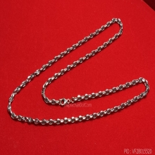 สร้อยคอ White Gold 18K 750 ลาย gucci สวยมากๆ