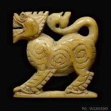 LION OF LUANG-POR-DERM , NONG-POH TEMPLE , IVORY
