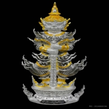 ท้าวเวสสุวรรณ หลวงพ่อช้างวัดจุกเฌอ รุ่นรุ่งเรืองร่ำรวย 