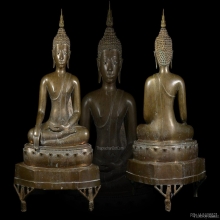 เชียงแสนสิงห์ 3 ขนาดหน้าตัก 10 นิ้ว ฐาน 14 นิ้ว สูง 21 นิ้ว