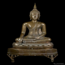 เชียงแสนสิงห์ 3 ขนาดหน้าตัก 10 นิ้ว ฐาน 14 นิ้ว สูง 21 นิ้ว