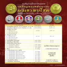 หลวงพ่อผาเงา รุ่นผาเงาพบโชค ชุดกรรมการเล็ก