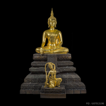 พระพุทธชนะมาร วัดธรรมบันดาล(รุ่นแรก) ปี2535 