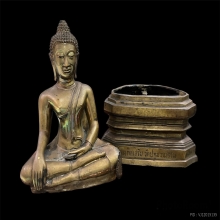 พระบูชาวัดปทุมวนาราม ปี2509หน้าตัก9นิ้ว3ถอด