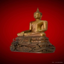 พระบูชาพระเจ้าตนหลวงรุ่น ๕๒๕ วัดศรีโคมคำ จ.พะเยา 