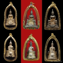 12องค์-พระพุทธโสธร 80ปีกรมตำรวจ เนื้อเงินขัดเงา