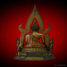 พระพุทธชินราชจำลอง เนื้อสามกษัตริย์ พ.ศ.๒๕๑๑ หน้าตัก ๙ นิ้ว