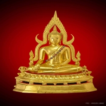 พระพุทธชินราชจำลอง วัดพระศรีรัตนมหาธาตุวรมหาวิหาร พ.ศ.๒๕๑๖