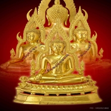 พระพุทธชินราชจำลอง วัดพระศรีรัตนมหาธาตุวรมหาวิหาร พ.ศ.๒๕๑๖ 