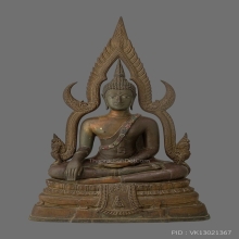 พระพุทธชินราช วัดนางพญา ปี 2514 ขนาด 12 นิ้ว 3 K 