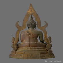 พระพุทธชินราช วัดนางพญา ปี 2514 ขนาด 12 นิ้ว 3 K 