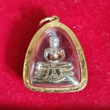 หลวงพ่อโสธรพิมพ์ใหญ่ 80ปีกรมตำรวจ3K เลี่ยมทอง