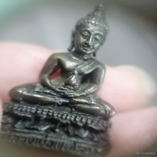 พระพุทโธคลัง เนื้อนวะ แก่เงิน หลวงปู่สังวาลย์ 