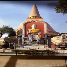 พระราหู  วัดศรีษะทอง  องค์ดารา