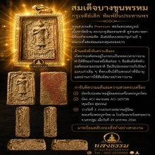 สมเด็จบางขุนพรหม กรุเจดีย์เล็ก พิมพ์ยืนประทานพร