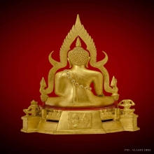 พระพุทธชินราชจำลอง วัดใหญ่ พ.ศ.๒๕๑๖ ลงรักปิดทอง ๙ นิ้ว