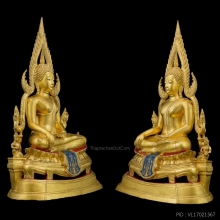 สมเด็จนางพญา ซุ้มเรือนแก้ว วัดนางพญา 9 นิ้ว ปิดทอง