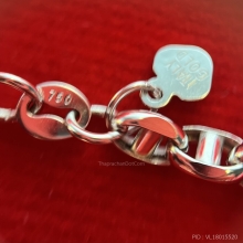 สร้อยคอ White Gold 18K 750 ลาย gucci สวยมากๆ