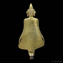 พระยืนปางทิ้งดิ่งศิลปะนครศรีธรรมราช เนื้อทองคำ