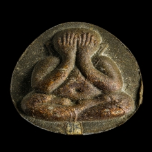 พระปิดตาจัมโบ้2 เนื้อใบลาน หลวงปู่โต๊ะ วัดประดู่ฉิมพลี