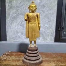 พระบูชาอยุธยา ( ไม้แกะ ) 