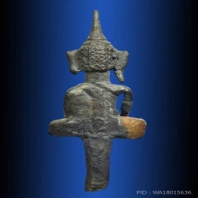 พระยอดธง เนื้อเงิน กรุวัดกลาง อ.สิชล ศิลปะนครศรีธรรมราช