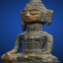 พระยอดธง เนื้อเงิน กรุวัดกลาง อ.สิชล ศิลปะนครศรีธรรมราช