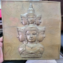 แผ่นปั้มเศียรหลักเมือง ขนาด12
