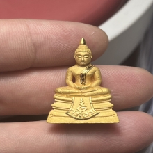หลวงพ่อโสธรกรมตำรวจพิมพ์ใหญ่เนื้อทองคำขัดเงา
